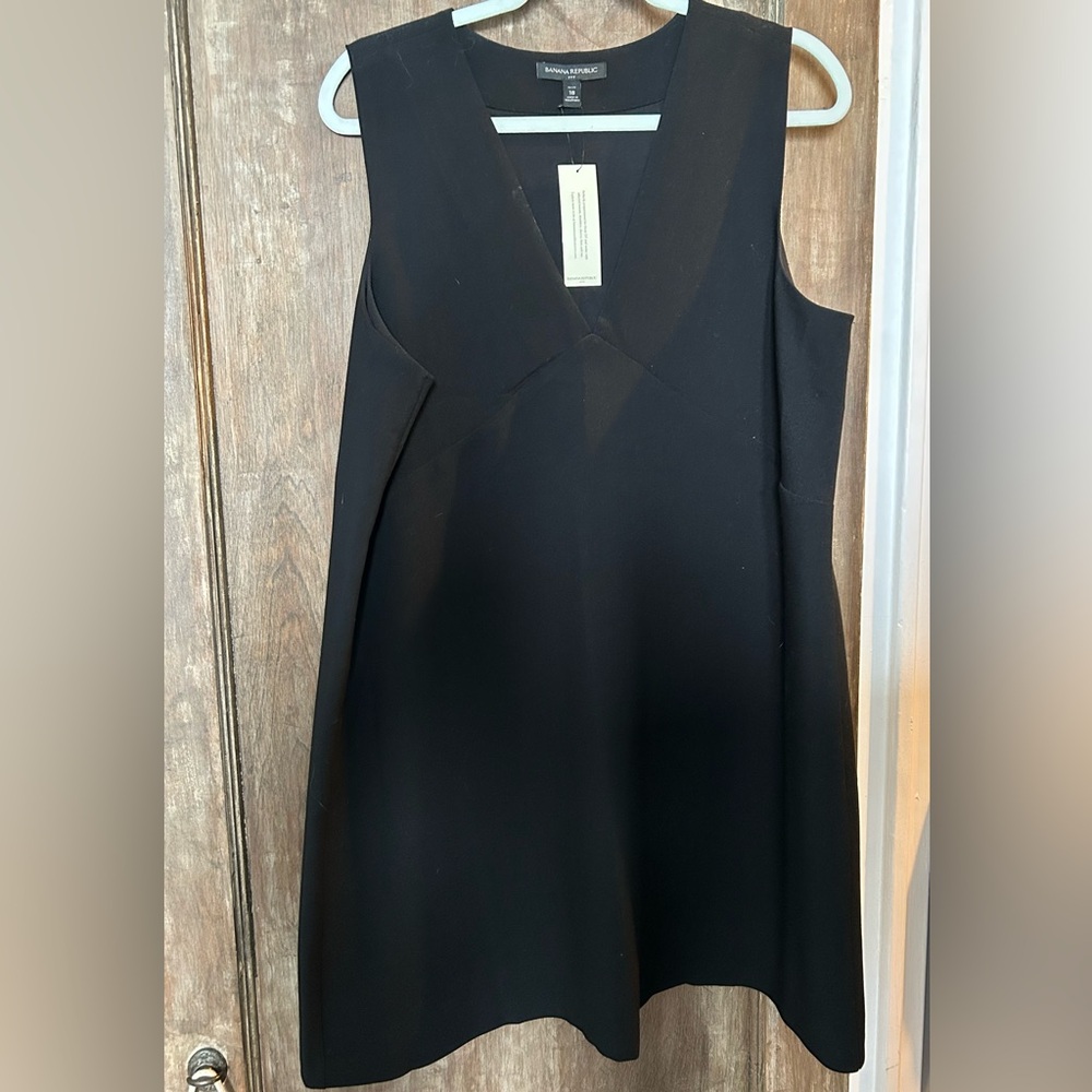 BR A-line V Neck Dress NWT